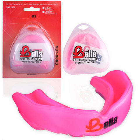 Bella Sports Mouth Guard for Boxing, MMA, Football & Martial Arts  Shock Absorbing Sports Mouthguard for Teeth Protection – Comfortable Breathable Athletic Gum Shield for Adults & Youth