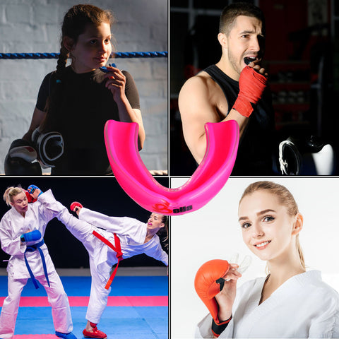 Bella Sports Mouth Guard for Boxing, MMA, Football & Martial Arts  Shock Absorbing Sports Mouthguard for Teeth Protection – Comfortable Breathable Athletic Gum Shield for Adults & Youth
