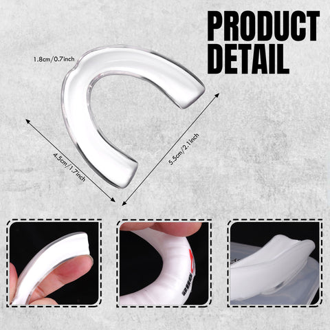 Bella Sports Mouth Guard for Boxing, MMA, Football & Martial Arts  Shock Absorbing Sports Mouthguard for Teeth Protection – Comfortable Breathable Athletic Gum Shield for Adults & Youth