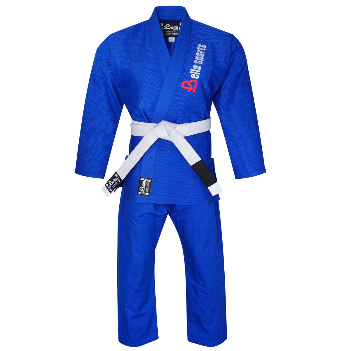 Bella Sports Ultra-Lightweight Brazilian Jiu-Jitsu Gi | 275 GSM Premium Pearl Weave BJJ Gi with Ripstop Pants