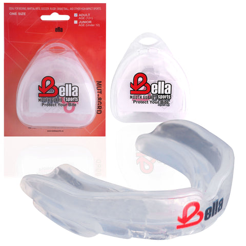 Bella Sports Mouth Guard for Boxing, MMA, Football & Martial Arts  Shock Absorbing Sports Mouthguard for Teeth Protection – Comfortable Breathable Athletic Gum Shield for Adults & Youth