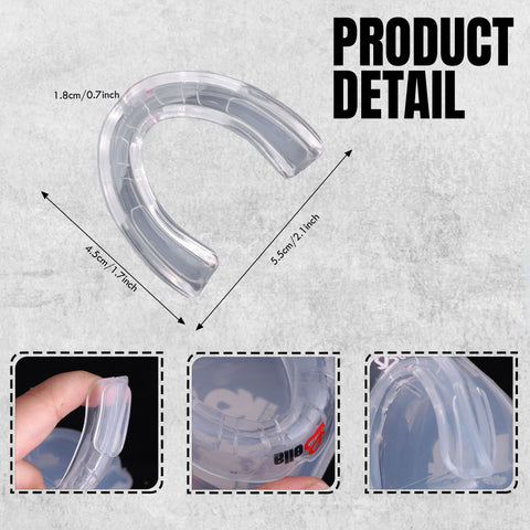 Bella Sports Mouth Guard for Boxing, MMA, Football & Martial Arts  Shock Absorbing Sports Mouthguard for Teeth Protection – Comfortable Breathable Athletic Gum Shield for Adults & Youth