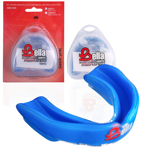 Bella Sports Mouth Guard for Boxing, MMA, Football & Martial Arts  Shock Absorbing Sports Mouthguard for Teeth Protection – Comfortable Breathable Athletic Gum Shield for Adults & Youth