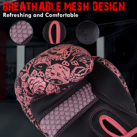 BELLA Sports Boxing Gloves Pro Training Sparring, Synthetic Leather, Muay Thai MMA Kickboxing, Men Women Adult, Heavy Punching Bag Workout Fighting Gloves, Ventilated Palm, Multi Layered Gloves