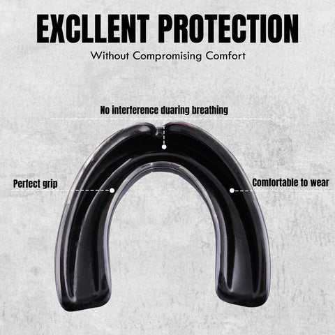 Bella Sports Mouth Guard for Boxing, MMA, Football & Martial Arts  Shock Absorbing Sports Mouthguard for Teeth Protection – Comfortable Breathable Athletic Gum Shield for Adults & Youth