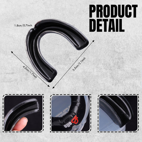 Bella Sports Mouth Guard for Boxing, MMA, Football & Martial Arts  Shock Absorbing Sports Mouthguard for Teeth Protection – Comfortable Breathable Athletic Gum Shield for Adults & Youth