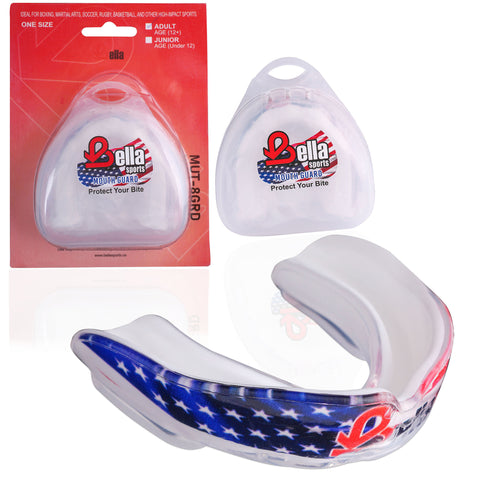 Bella Sports Mouth Guard for Boxing, MMA, Football & Martial Arts  Shock Absorbing Sports Mouthguard for Teeth Protection – Comfortable Breathable Athletic Gum Shield for Adults & Youth