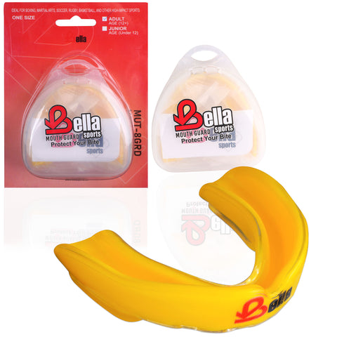 Bella Sports Mouth Guard for Boxing, MMA, Football & Martial Arts  Shock Absorbing Sports Mouthguard for Teeth Protection – Comfortable Breathable Athletic Gum Shield for Adults & Youth