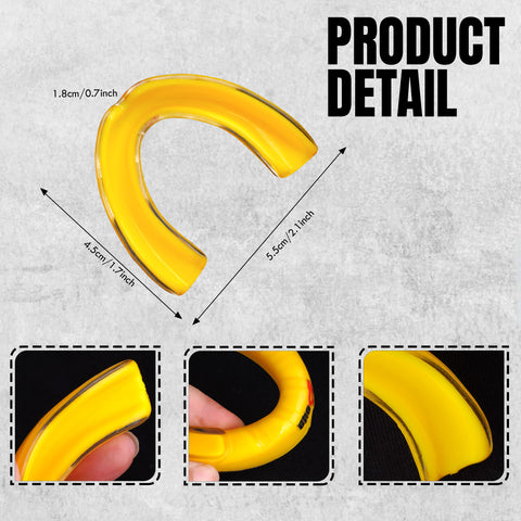 Bella Sports Mouth Guard for Boxing, MMA, Football & Martial Arts  Shock Absorbing Sports Mouthguard for Teeth Protection – Comfortable Breathable Athletic Gum Shield for Adults & Youth